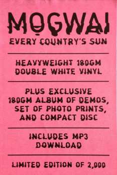 3LP/CD/Box Set Mogwai: Every Country's Sun DLX | LTD | CLR