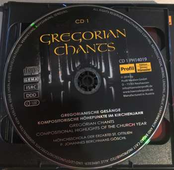 5CD P. Johannes Berchmans Göschl: Gregorian Chants - Gregorianische Gesänge Des Kirchenjahres
