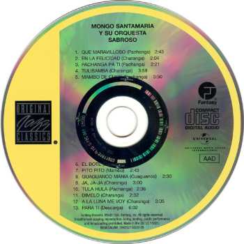 CD The Mongo Santamaria Orchestra: Sabroso!