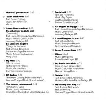 CD Monica Zetterlund: På Café Katalin Torsdag 14 September 1989