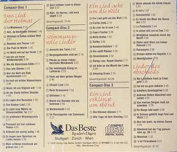 3CD/Box Set Montanara Chor: Es Löscht Das Meer Die Sonne Aus (Das Beste Aus 40 Jahren)