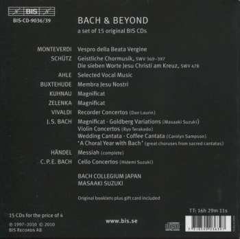 15CD/Box Set Johann Sebastian Bach: Bach & Beyond LTD