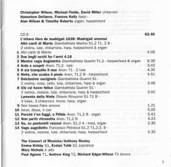 7CD/Box Set Claudio Monteverdi: Madrigali