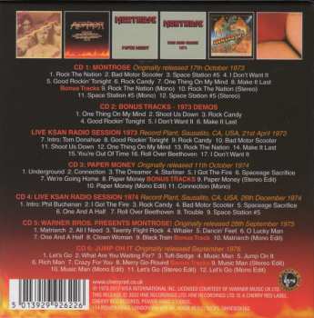6CD/Box Set Montrose: I Got The Fire - Complete Recordings 1973-1976