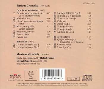 CD Unknown Artist: Montserrat Caballé Sings Granados