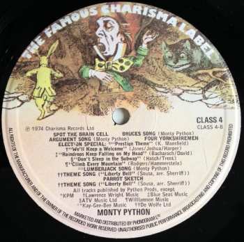 LP Monty Python: Monty Python Live At Drury Lane