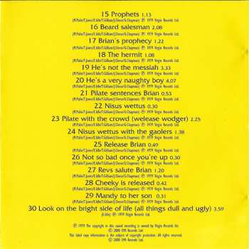 CD Monty Python: Life Of Brian (Original Soundtrack)