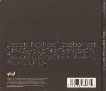 CD Morgan Geist: Double Night Time DIGI