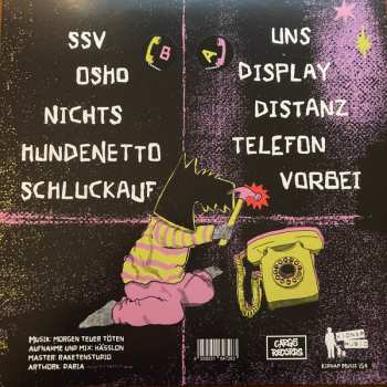 LP Morgen Teuer Töten: Not Available LTD