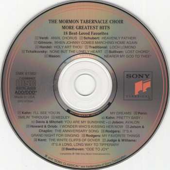 CD Mormon Tabernacle Choir: More Greatest Hits