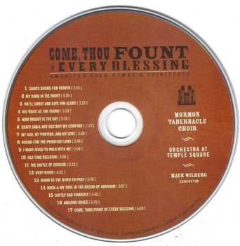 CD Mormon Tabernacle Choir: Come, Thou Fount Of Every Blessing: American Folk Hymns & Spirituals