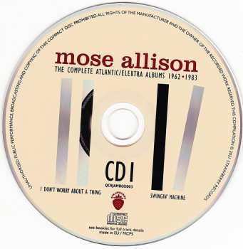 6CD Mose Allison: The Complete Atlantic/Elektra Albums 1962●1983