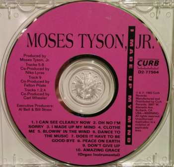 CD Moses Tyson, Jr.: I Made Up My Mind