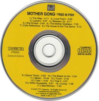 CD Mother Gong: Tree In Fish