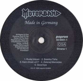 LP Motorband: Made In Germany
