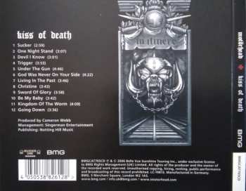 CD Motörhead: Kiss Of Death
