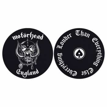 Merch Motörhead: Slipmat Set England / Louder 