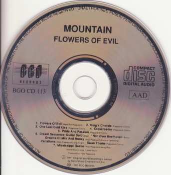 CD Mountain: Flowers Of Evil