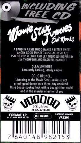 LP/CD Movie Star Junkies: Evil Moods
