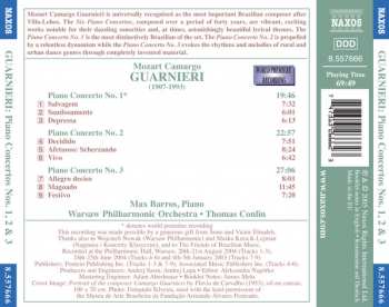 CD Mozart Camargo Guarnieri: Piano Concertos Nos. 1, 2 And 3
