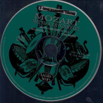 CD Wolfgang Amadeus Mozart: Wind Concertos