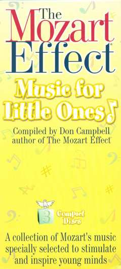 3CD Wolfgang Amadeus Mozart: The Mozart Effect: Music For Little Ones