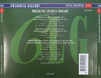 CD Wolfgang Amadeus Mozart: Flute Concertos No. 1 & 2. Flute / Harp Concerto
