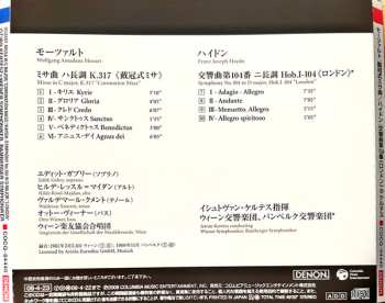 CD Wolfgang Amadeus Mozart: Mozart: Mass In C Major, K. 317 "Coronation Mass" / Haydn: Symphony No 104 In D Major "London"