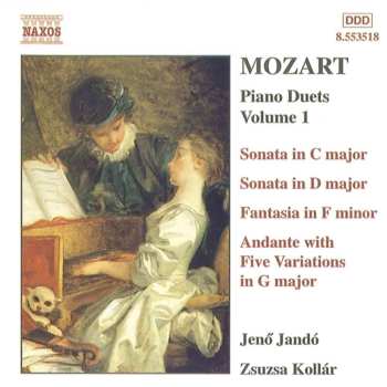 CD Wolfgang Amadeus Mozart: Piano Duets Volume 1