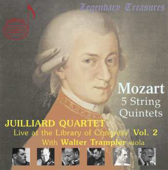 2CD Wolfgang Amadeus Mozart: 5 String Quintets. Live At The Library Of Congress Vol.2