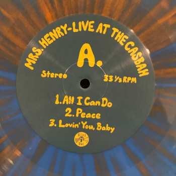 LP Mrs. Henry: Live At The Casbah CLR