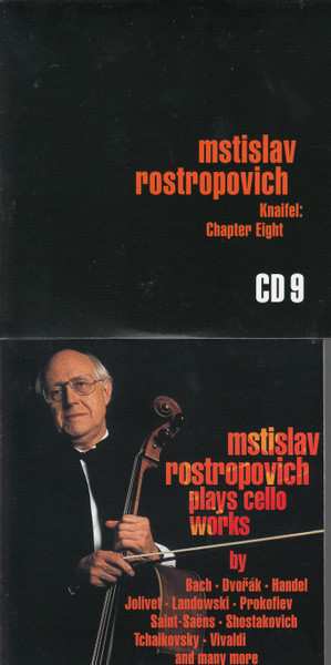 9CD/Box Set Mstislav Rostropovich: Plays Cello Works