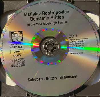 2CD Johann Sebastian Bach: Recorded Live At The 1961 Aldeburgh Festival