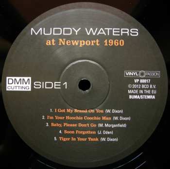 LP Muddy Waters: Muddy Waters At Newport 1960