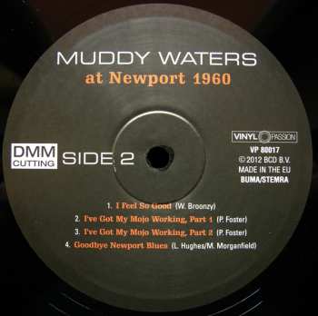 LP Muddy Waters: Muddy Waters At Newport 1960
