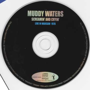 CD Muddy Waters: Screamin' And Cryin' - Live In Warsaw 1976