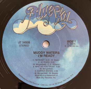 LP Muddy Waters: I'm Ready LTD