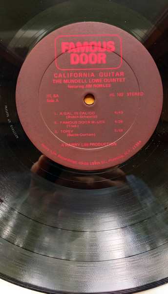 CD Mundell Lowe: California Guitar