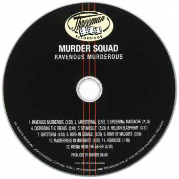 CD Murder Squad: Ravenous Murderous