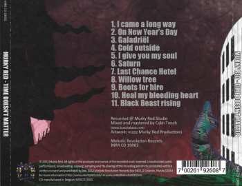 CD Murky Red: Time Doesn't Matter