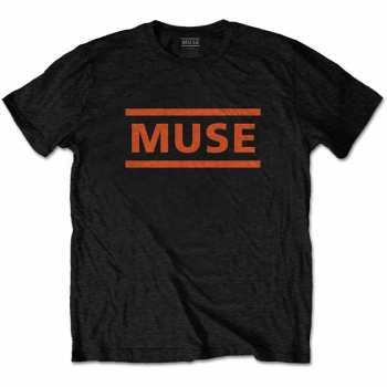 Merch Muse: T-Shirt Orange Logo Muse 