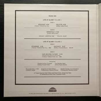 2LP Music Inc: Live At Slugs' I & II