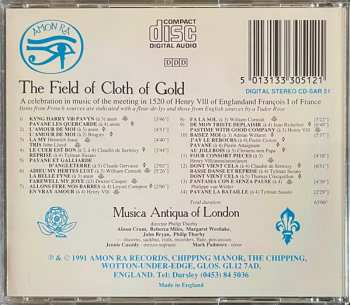 CD Musica Antiqua Of London: The Field of Cloth of Gold