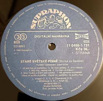 LP Musica Bohemica: Staré Světské Písně