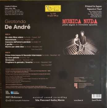 LP Musica Nuda: Girotondo De André LTD | CLR