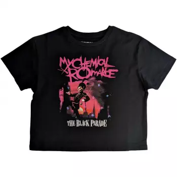 Frauen Crop Top The Black Parade