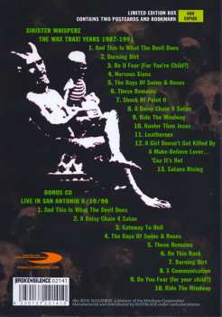 2CD/Box Set My Life With The Thrill Kill Kult: Sinister Whisperz - The Wax Trax! Years (1987-1991) LTD