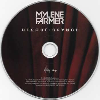CD/DVD/Box Set Mylène Farmer: Désobéissance LTD