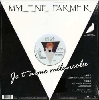 LP Mylène Farmer: Je T'aime Mélancolie