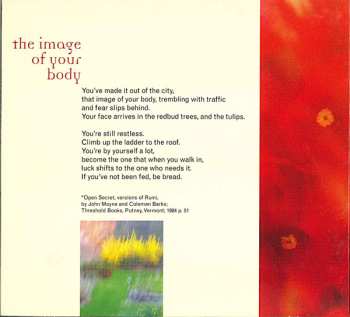 CD Myra Melford's Be Bread: The Image Of Your Body